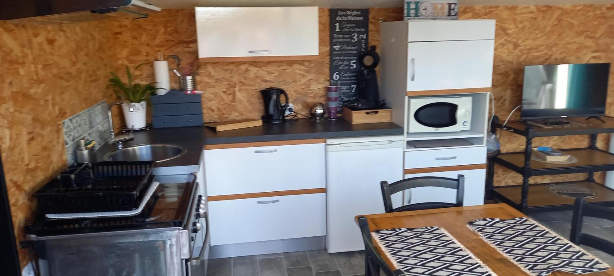Studio Location Saisonniere Bord De Mer. Сен-Мишель-Шеф-Шеф Экстерьер фото