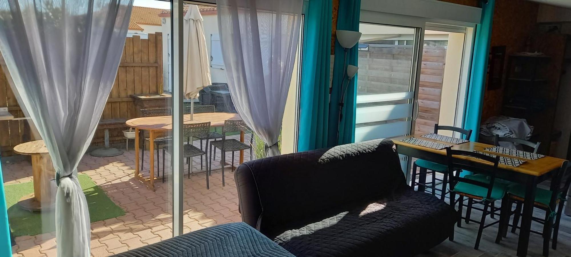 Studio Location Saisonniere Bord De Mer. Сен-Мишель-Шеф-Шеф Экстерьер фото
